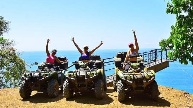 Jaco: 3 HRS ATV Adventure with Waterfalls and Sky View