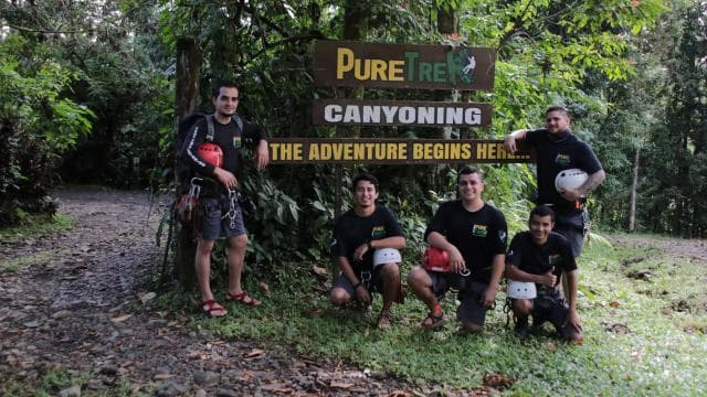 La Fortuna: Canyoning and White Water Rafting Experience