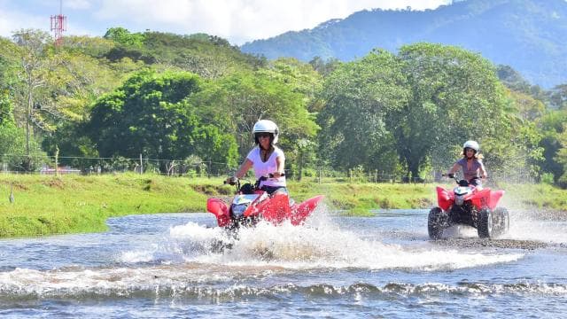 From Jaco Beach: Jungle, Beach and River ATV Adventure