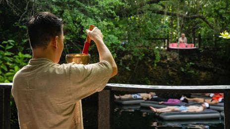 Punta Cana Cenote: Floating Sound Healing & Swim
