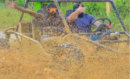 Punta Cana: Buggy Tour with Cenote & Macao Beach Visit