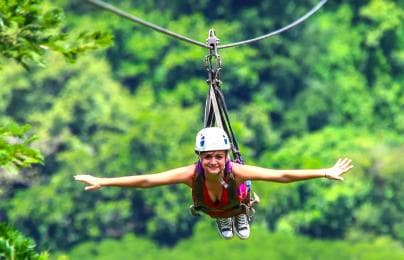 Private: Canopy Zip-Line Adventure in Punta Cana