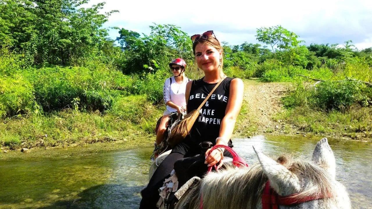 From Puerto Plata: Horseback ride along the mountain river