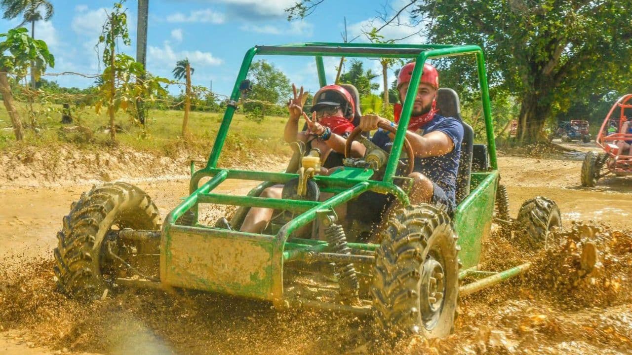 Dune Buggy Punta Cana Beach Macao with Cenote