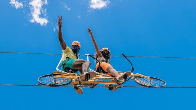 Puerto Rico: Toro Verde Adventure Park Zipline Bike Ticket