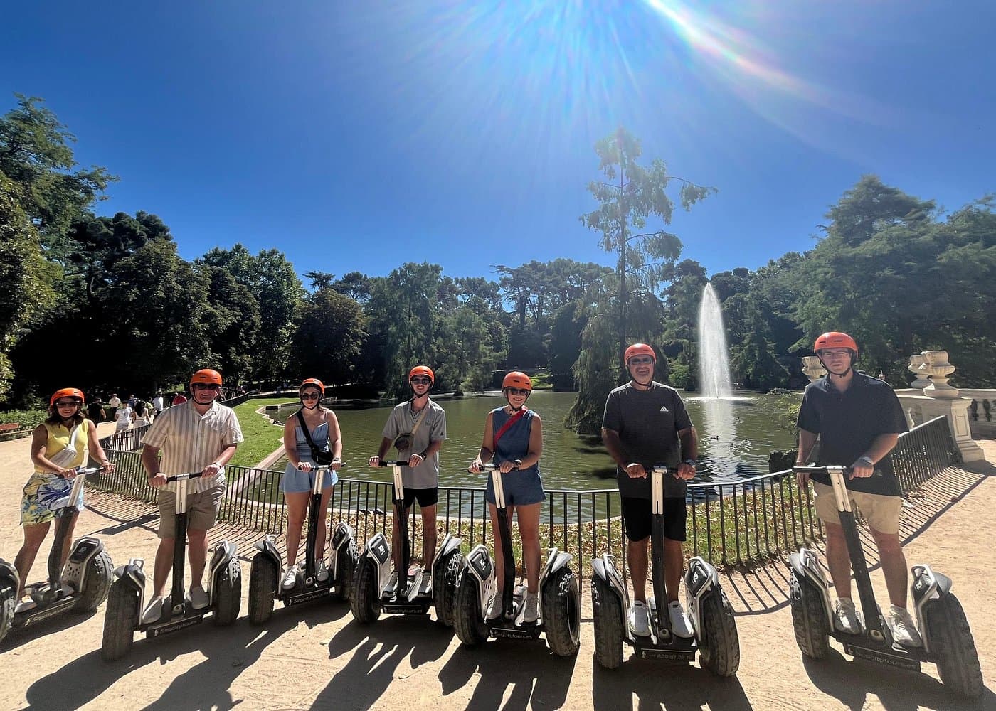 Madrid Segway Private Tour in Retiro Park