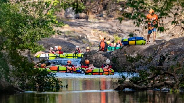 One Day: Ziplining, River Tubing, and Horseback Riding Trip