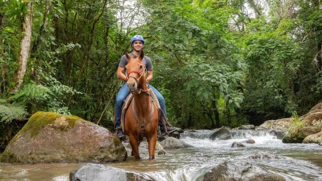 Horseback riding to La Fortuna Waterfall