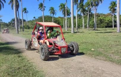Puerto Plata: Buggy Tour with Cigar Factory & Beach Stop