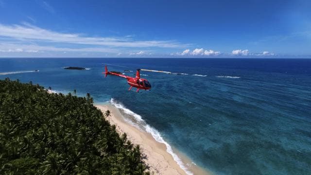 San Juan: Private Helicopter Island Tour