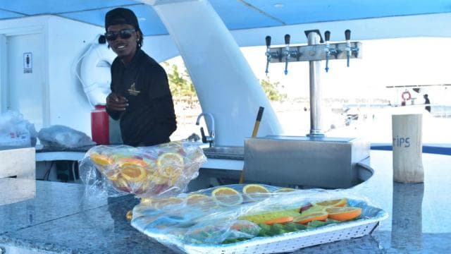 Punta Cana: Party Catamaran with Snorkeling & Private Beach