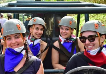 7 TOURS in 1 Day: Zipline Chairlift ATV Horseback Punta Cana