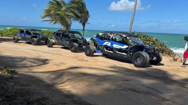 San Juan: Beach Tour in a Can-Am ATV