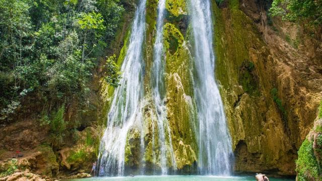 Sabana de la mar: Salto Limon, Cayo Levantado with lunch