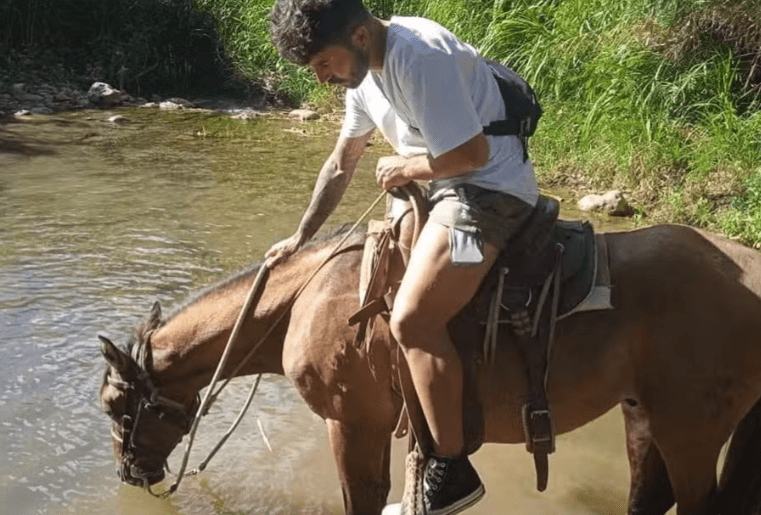 Horse Riding in The Parque El Cubano Natural Park
