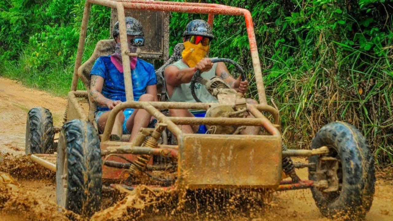 Dune Buggy Punta Cana Beach Macao with Cenote