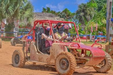 Punta Cana: Off-Road ATV Tour, Buggy Macao Beach. Free Pickup