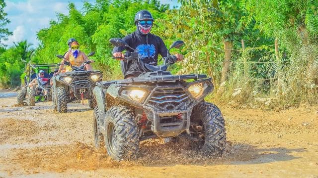 Punta Cana: Macao Beach and Taino Cave ATV Adventure