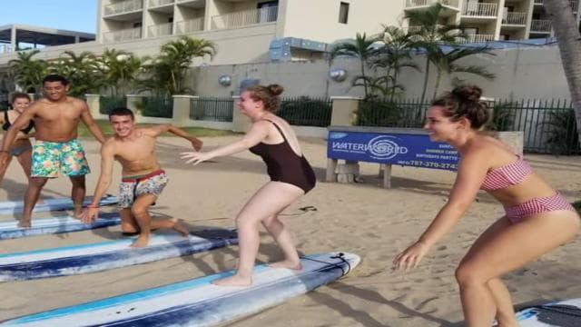 Rincon: Beginner Surf Lesson