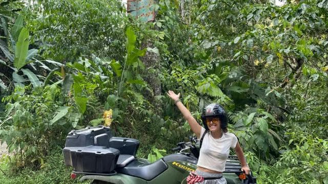 Puerto Viejo Talamanca: Quad Tour with 2 Waterfalls