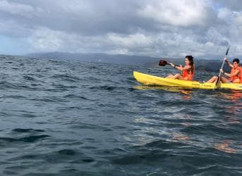 Las Galeras : Whale watching & Kayaking   
