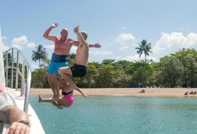 Puerto Plata Catamaran Cruise: Snorkeling, BBQ & Open Bar