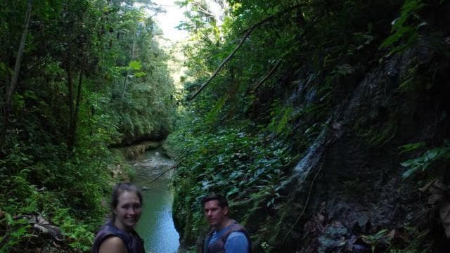 Caves, Canyon & Waterfall Adventure in Charco Azul