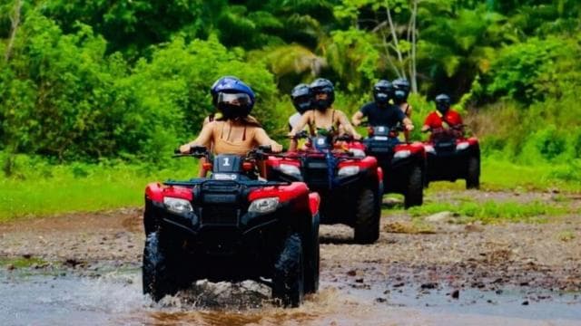 From Manuel Antonio: ATV Tour Half Day Trip with Pick-up