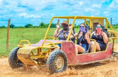 Punta Cana: Buggy Tour with Cenote Visit
