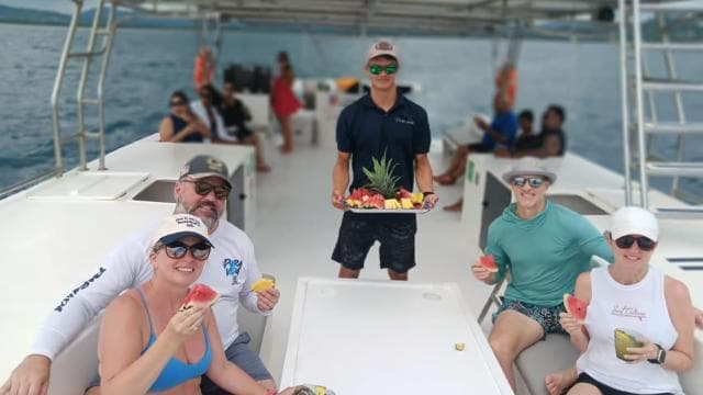 Tamarindo: Sunset Catamaran Pacific Lounge Tour
