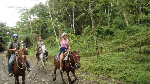 Horseback riding to La Fortuna Waterfall