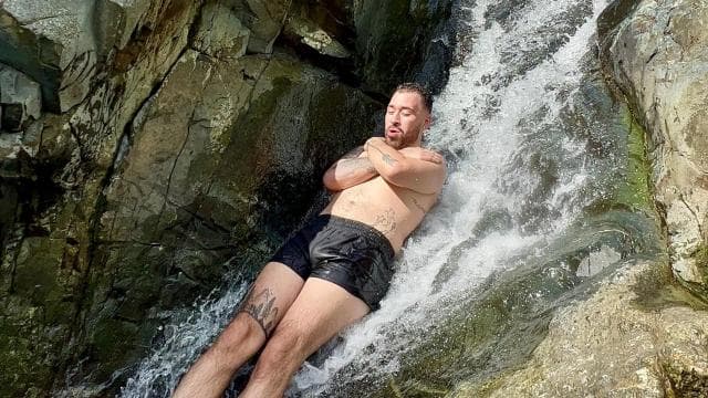 El Yunque Rainforest Famous Waterslide, Waterfalls