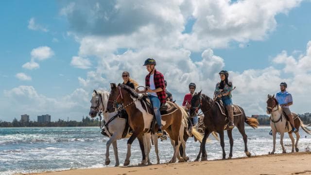 Carabalí Rainforest Park: Beach Horseback Riding