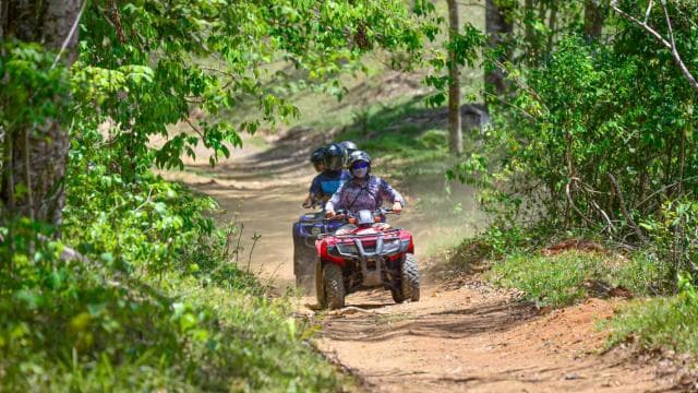 From San Jose: Jungle, Beach and River ATV Adventure
