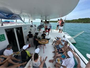 Puerto Plata Private Catamaran: Snorkeling, BBQ & Open Bar