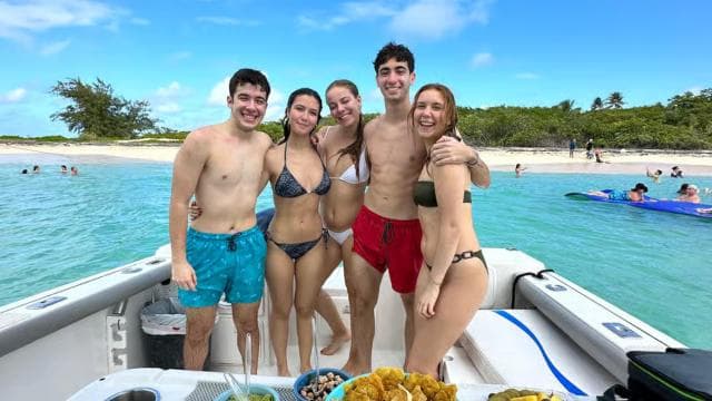 Power Catamaran All Included Island Trips