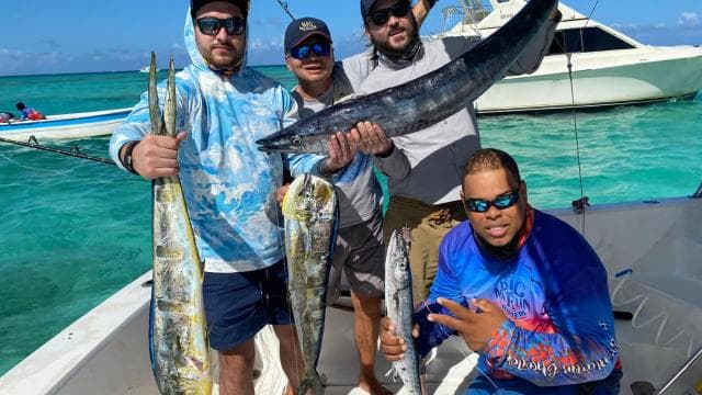 Punta Cana offshore private fishing charter "Sherlock" 39 '