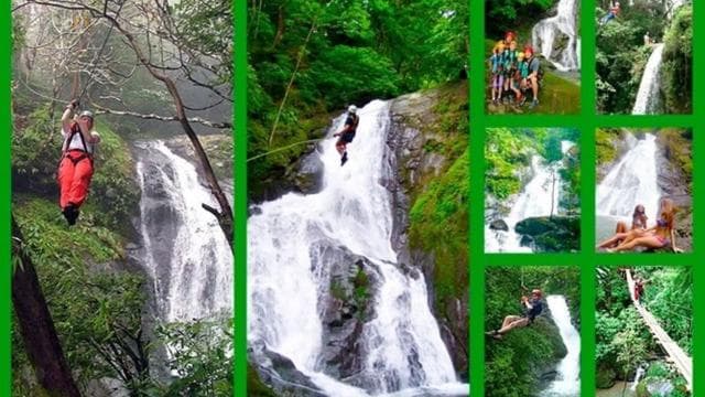 From Puntarenas & Caldera: 11 Waterfalls Zipline Tour