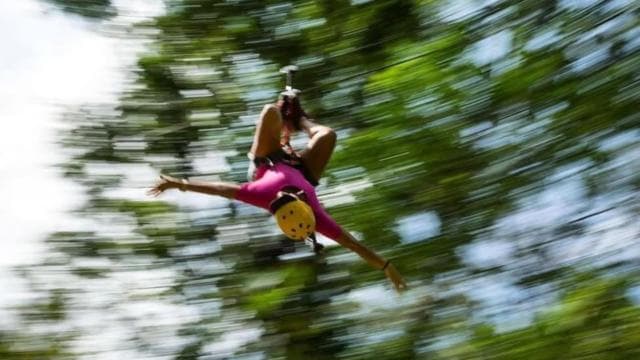 Jaco: Mountain & Ocean View Waterfall Zipline Tour