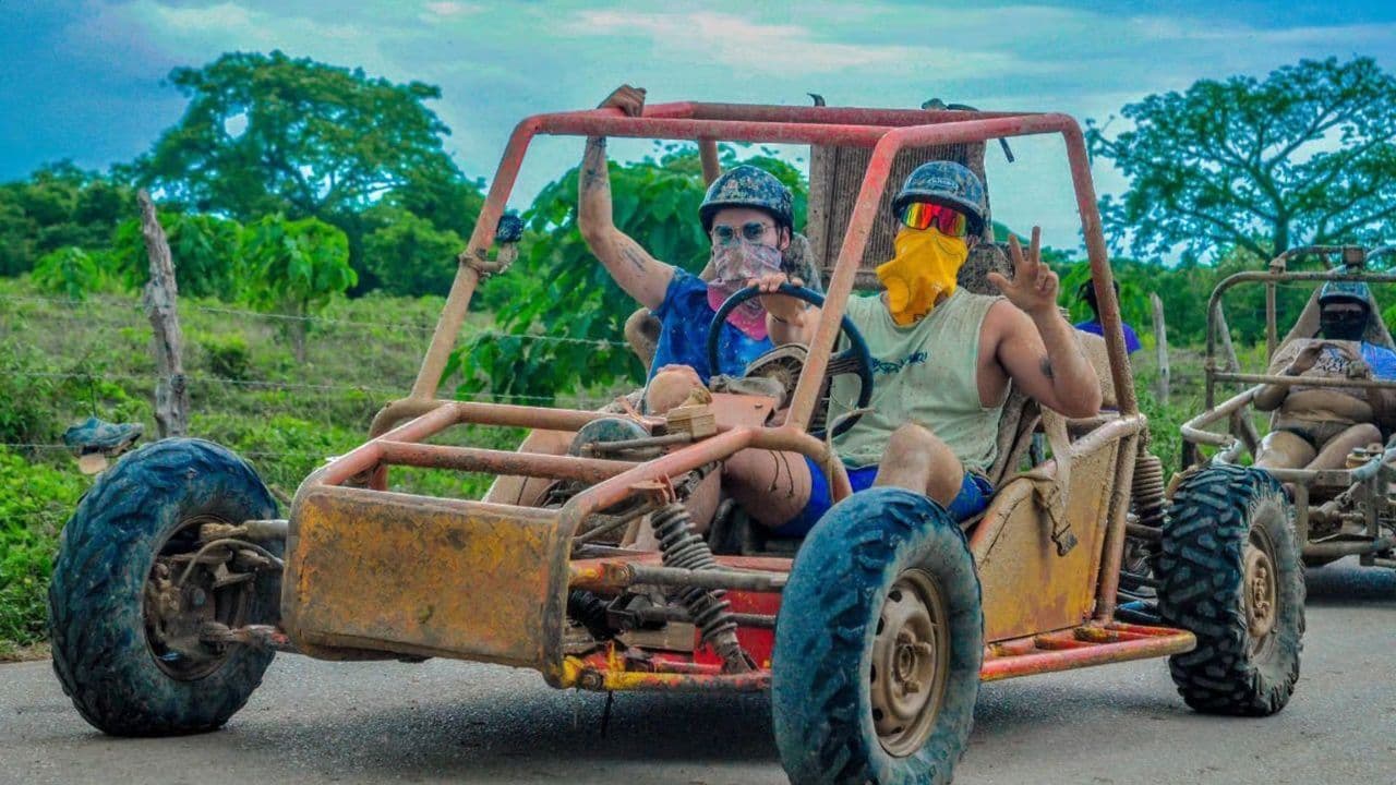 Dune Buggy Punta Cana Beach Macao with Cenote