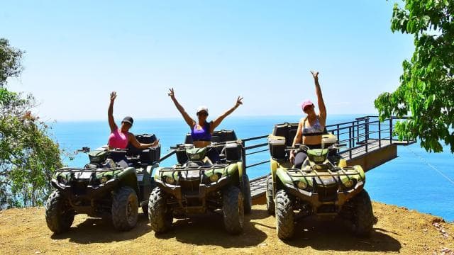 Jaco Beach & Los Suenos: Double ATV & Waterfalls Stop