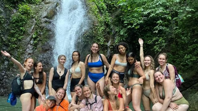 Jaco: 10 Hidden Waterfalls Hike with Local Food Experience