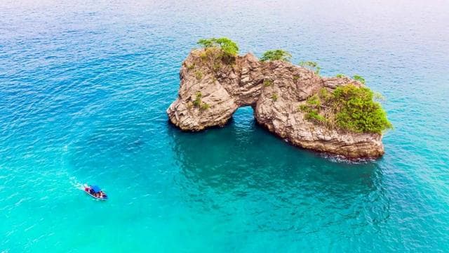 Santa Teresa: Tortuga Island Full Day Boat Tour with Snorkel