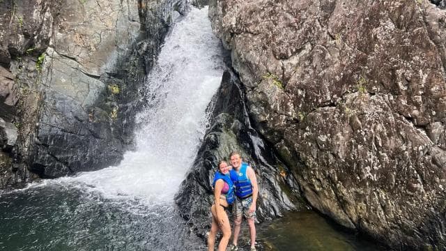 El Yunque Rainforest Famous Waterslide, Waterfalls