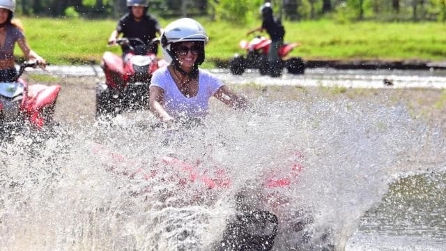 From San Jose: Jungle, Beach and River ATV Adventure