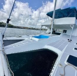 Private catamaran for groups for groups with Lunch & Drinks