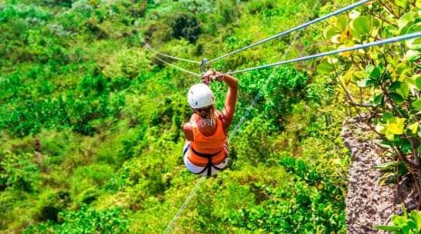 Los Haitises: Kayak and Zipline experience and lunch