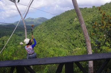 Damajagua Waterfall and Zip Line special for cruiser