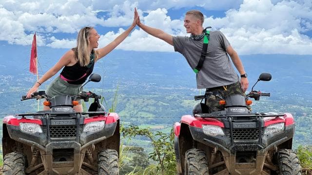 Uvita: Private ATV Tour with Coconut Rum Tasting