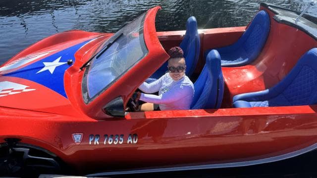 San Juan: WATER JET CAR-Red Bugatti Experience